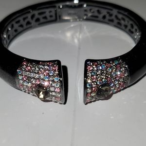 Joan Boyce Rhinestone Bracelet, Onyx